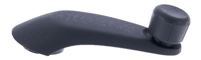 Window Crank Handle RH = LH Plastic Gray Knob + Black Handle for 1998-2004 Chevrolet Blazer; 1996-2015 Chevrolet Express
