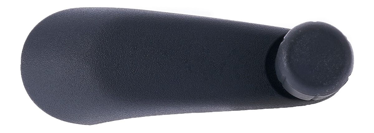Window Crank Handle RH = LH Plastic Gray Knob + Black Handle for 1998-2004 Chevrolet Blazer; 1996-2015 Chevrolet Express