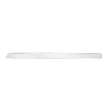 Chrome Plastic Center Dash Lower Panel Edge Trim For 2018-2023 Freightliner Cascadia