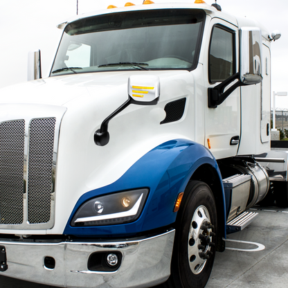 Chrome Plastic Center Dash Lower Panel Edge Trim For 2018-2023 Freightliner Cascadia
