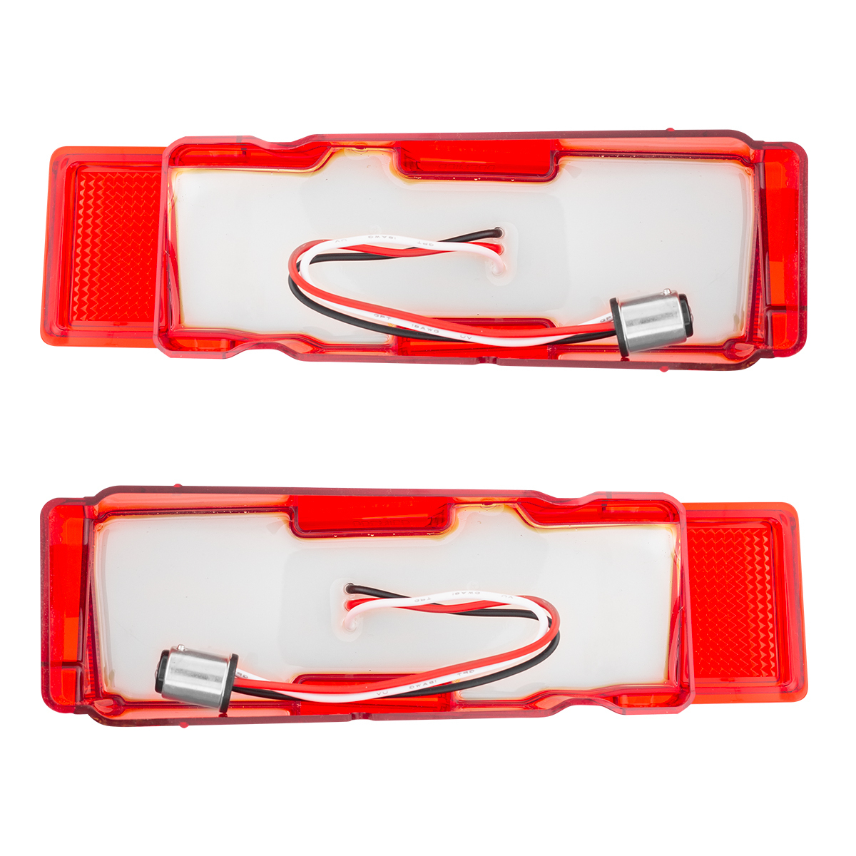 52 LED Tail Light Set For 1968 Chevy Chevelle (Pair)