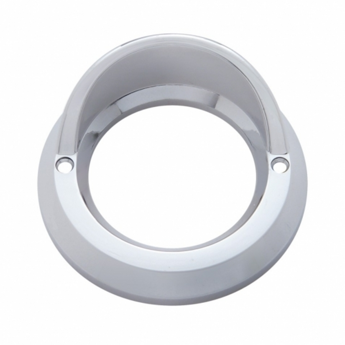 2" Light Bezel With Visor (Bulk)