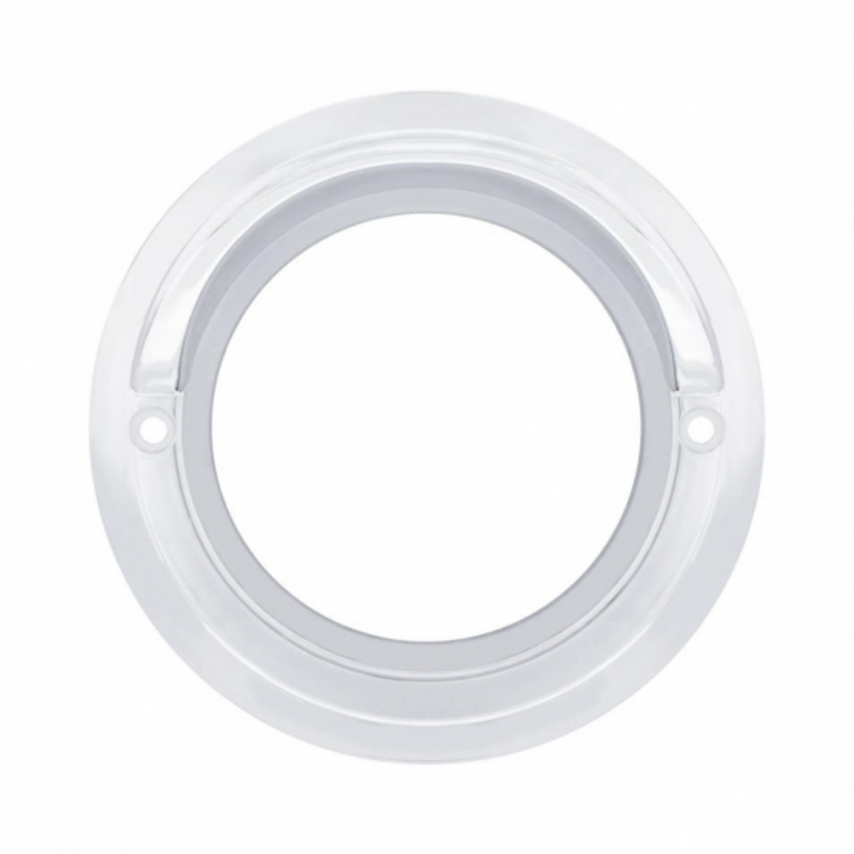 2" Light Bezel With Visor (Bulk)