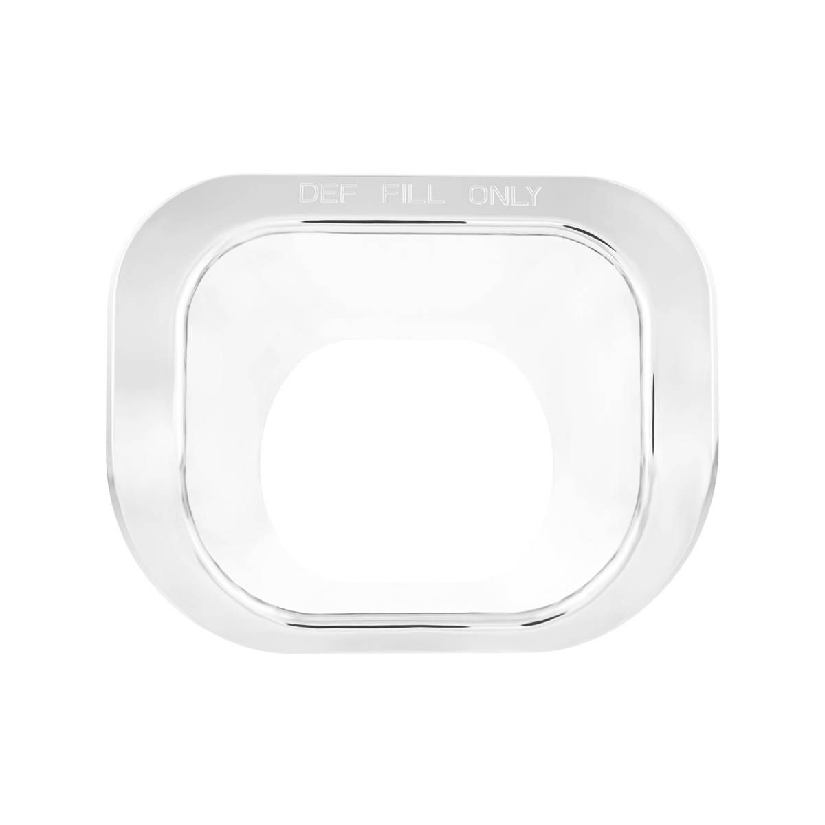 Chrome Plastic DEF Filler Trim For 2012-2021 Peterbilt 579