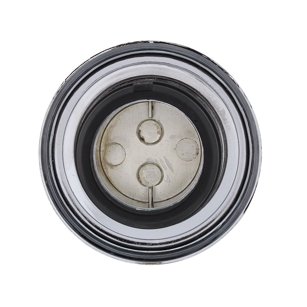 Chrome Horn Button Cap With Bow Tie Logo For 1967-72 Chevy Truck