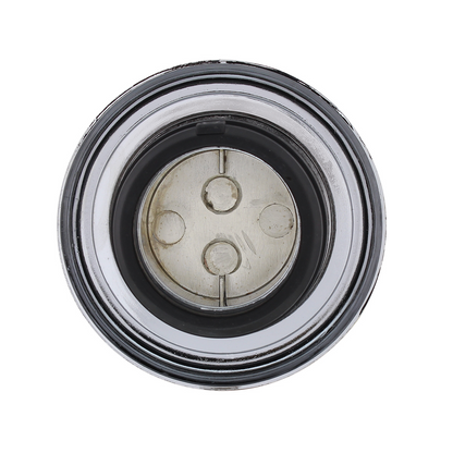Chrome Horn Button Cap With Bow Tie Logo For 1967-72 Chevy Truck