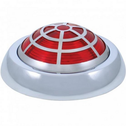 41 LED 1950 Pontiac Style Tail Light With Spider Web Style Bezel