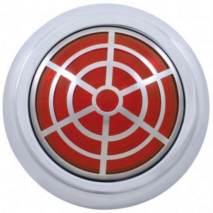 41 LED 1950 Pontiac Style Tail Light With Spider Web Style Bezel