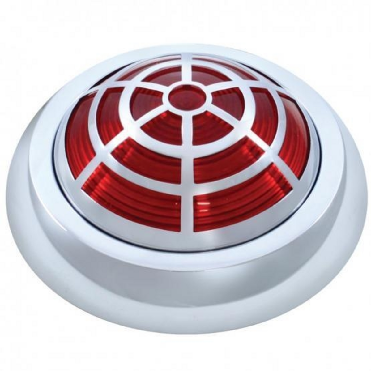 41 LED 1950 Pontiac Style Tail Light With Spider Web Style Bezel