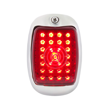 27 LED Tail Light With 6 LED License Plate Light For 1940-53 Chevy & GMC Truck - L/H