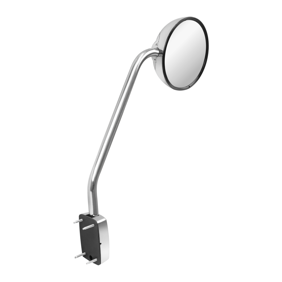 SS Hood Mirror Assembly W/ Sequential LED Turn Signal For 2013-2021 Kenworth T680 & Peterbilt 579 - Driver and Passenger (2pcs)