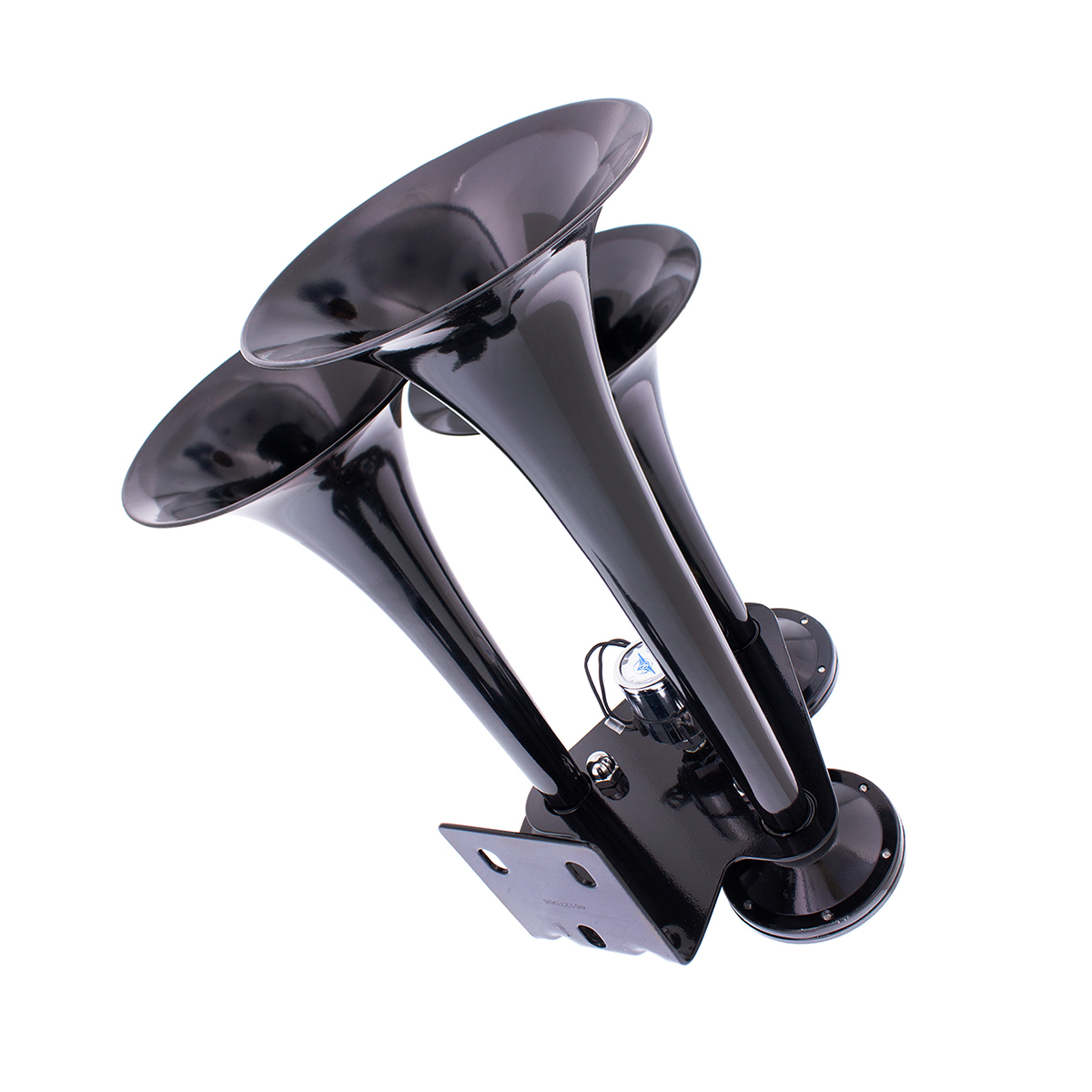 Black 3 Trumpets Train Horn