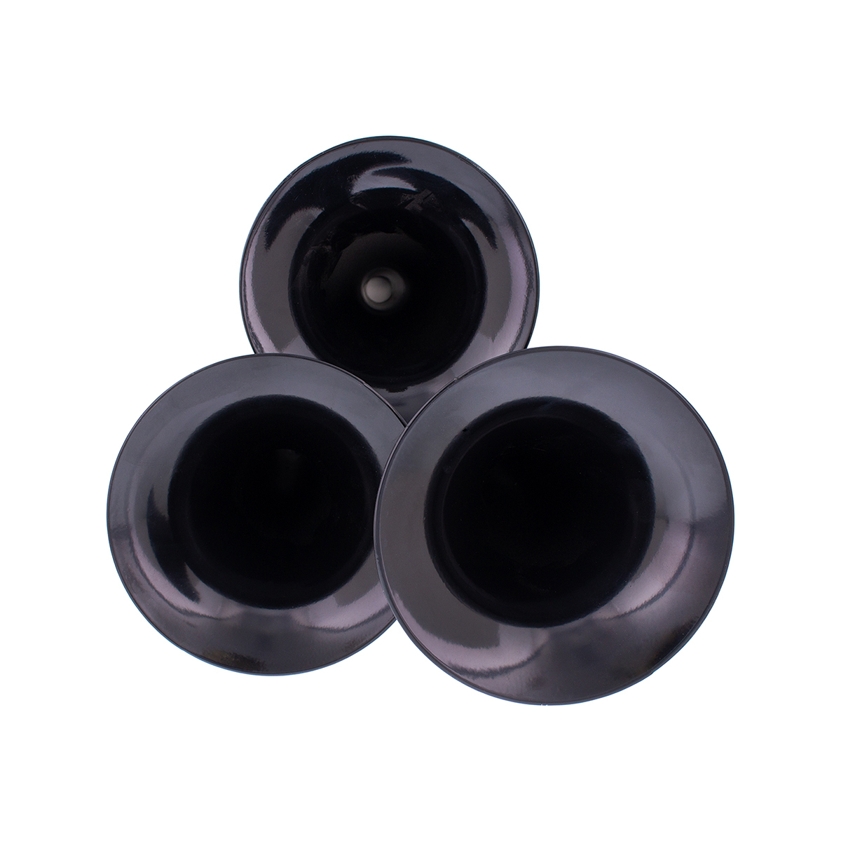 Black 3 Trumpets Train Horn