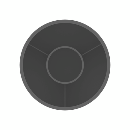 33mm X 4-1/4" Matte Black Tall Cylinder Nut Cover - Thread-On (Bulk)