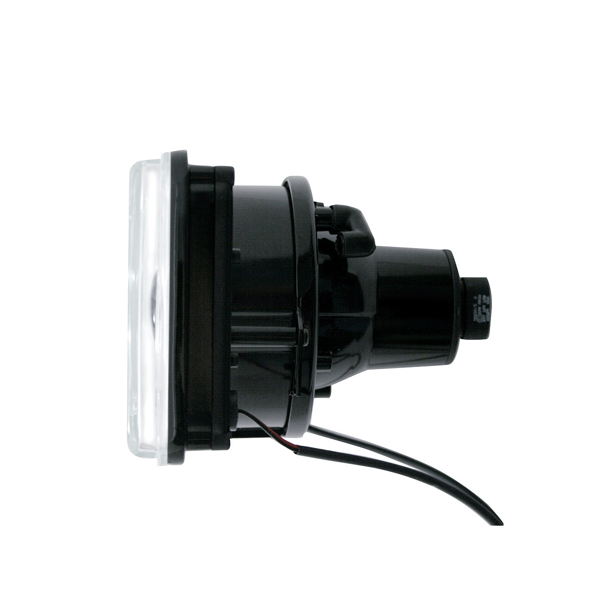 4" X 6" Crystal Projection Headlight With 6 White LED Position Light - Low Beam