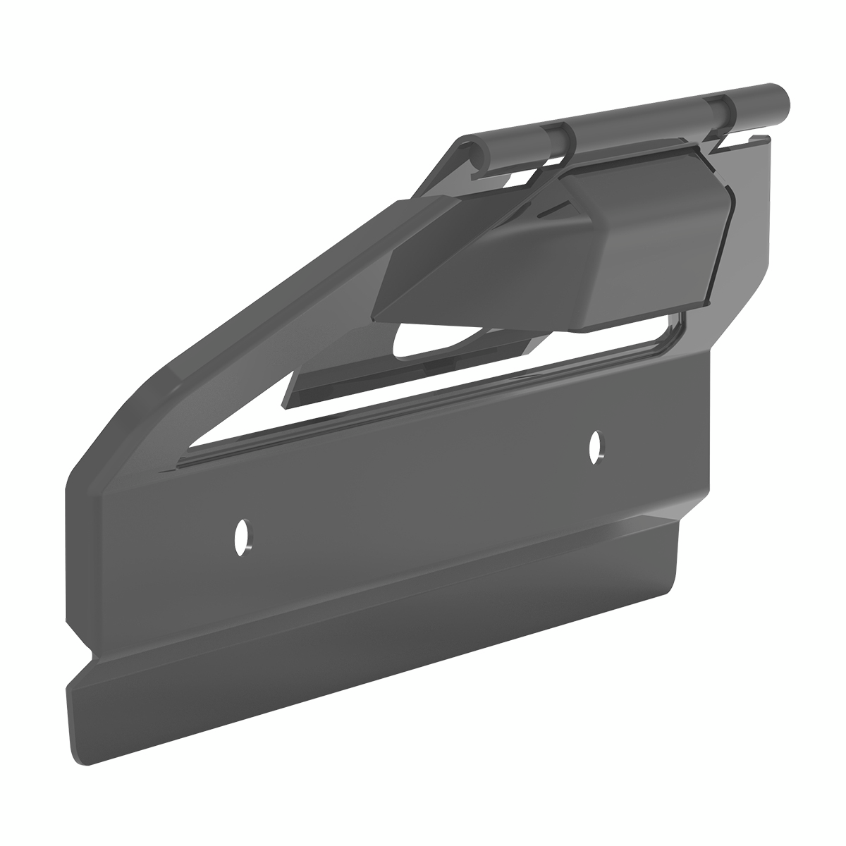 Black EDP License Plate Bracket For 1966-77 Ford Bronco