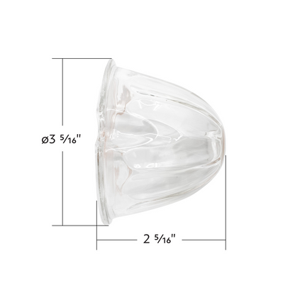 Watermelon Glass Marker Light Lens - Clear (5 Pcs)