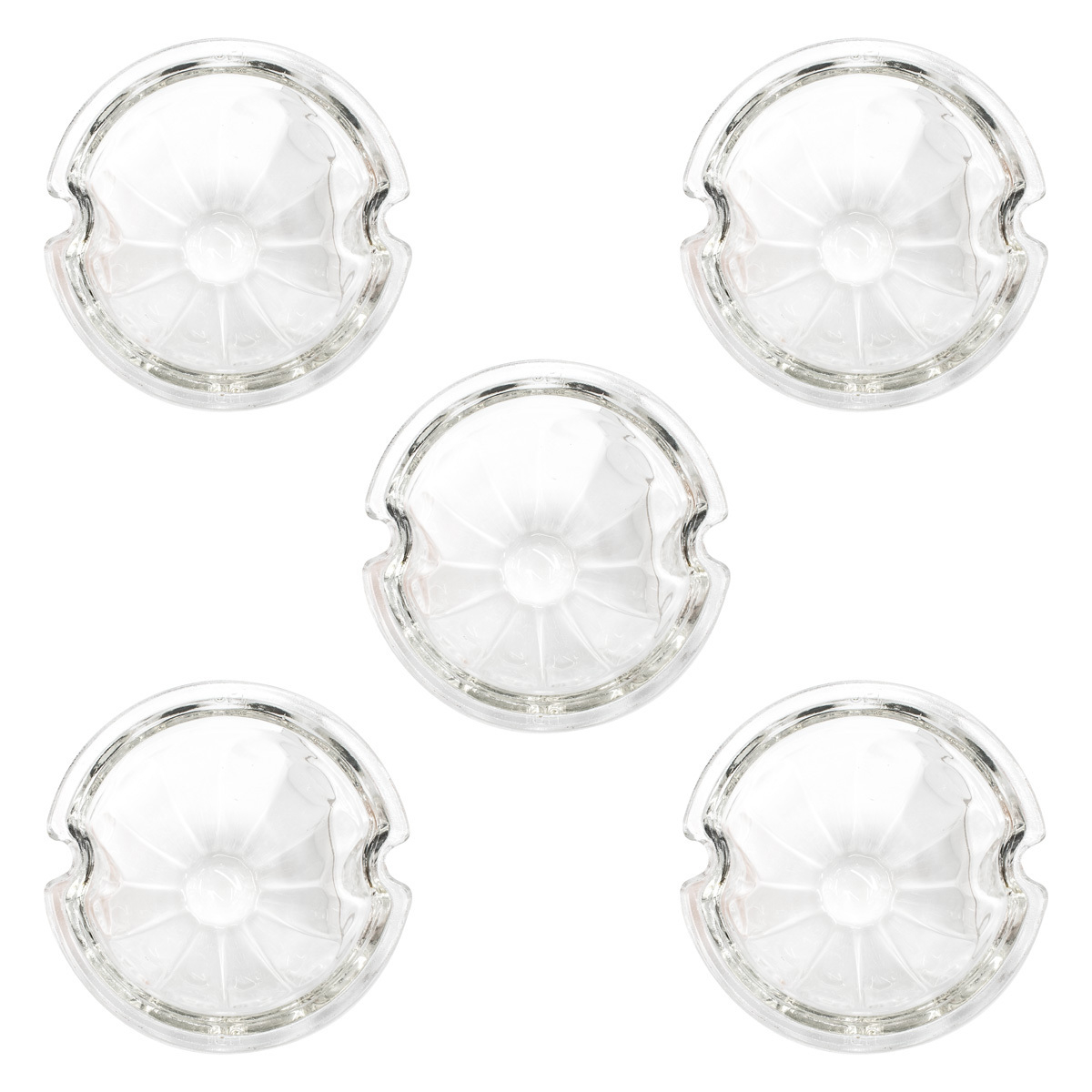 Watermelon Glass Marker Light Lens - Clear (5 Pcs)