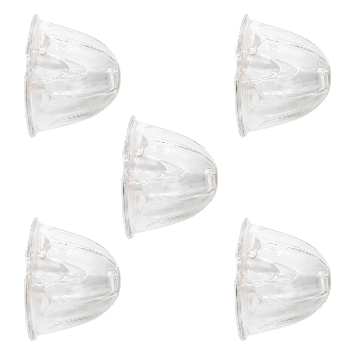 Watermelon Glass Marker Light Lens - Clear (5 Pcs)