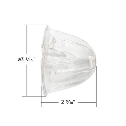 Watermelon Glass Marker Light Lens - Clear (5 Pcs)