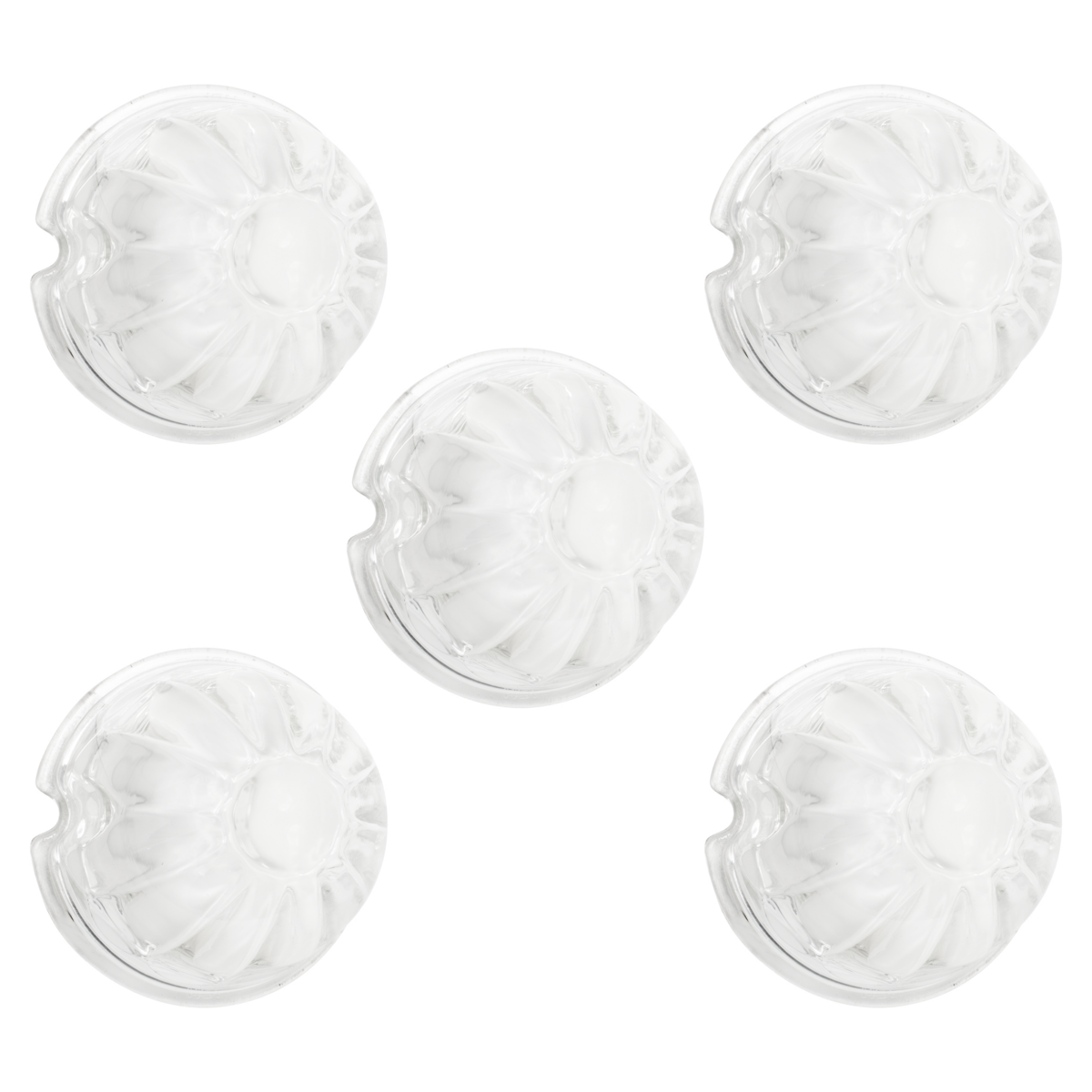 Watermelon Glass Marker Light Lens - Clear (5 Pcs)
