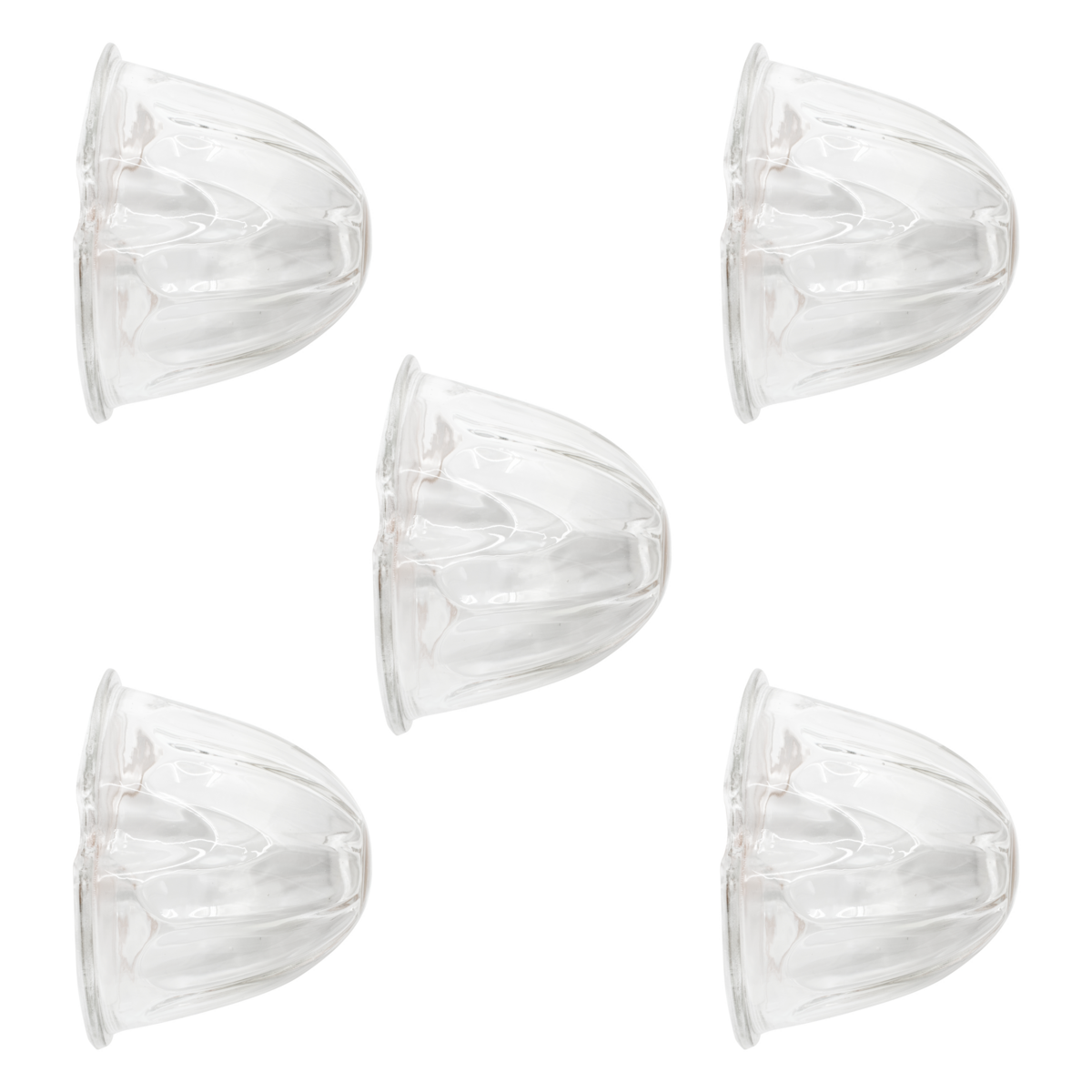 Watermelon Glass Marker Light Lens - Clear (5 Pcs)