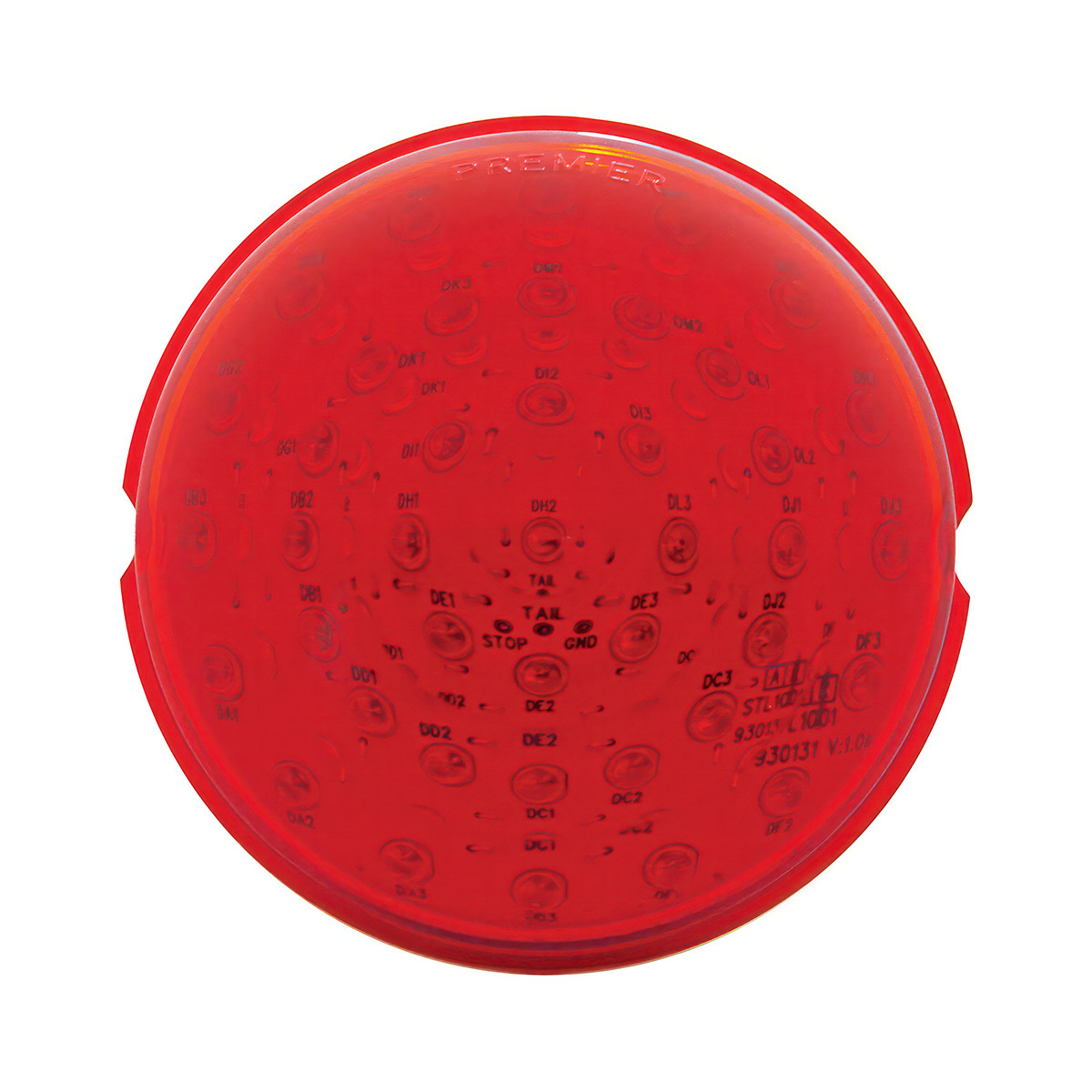 41 LED 1950's Pontiac Style Round Tail Light