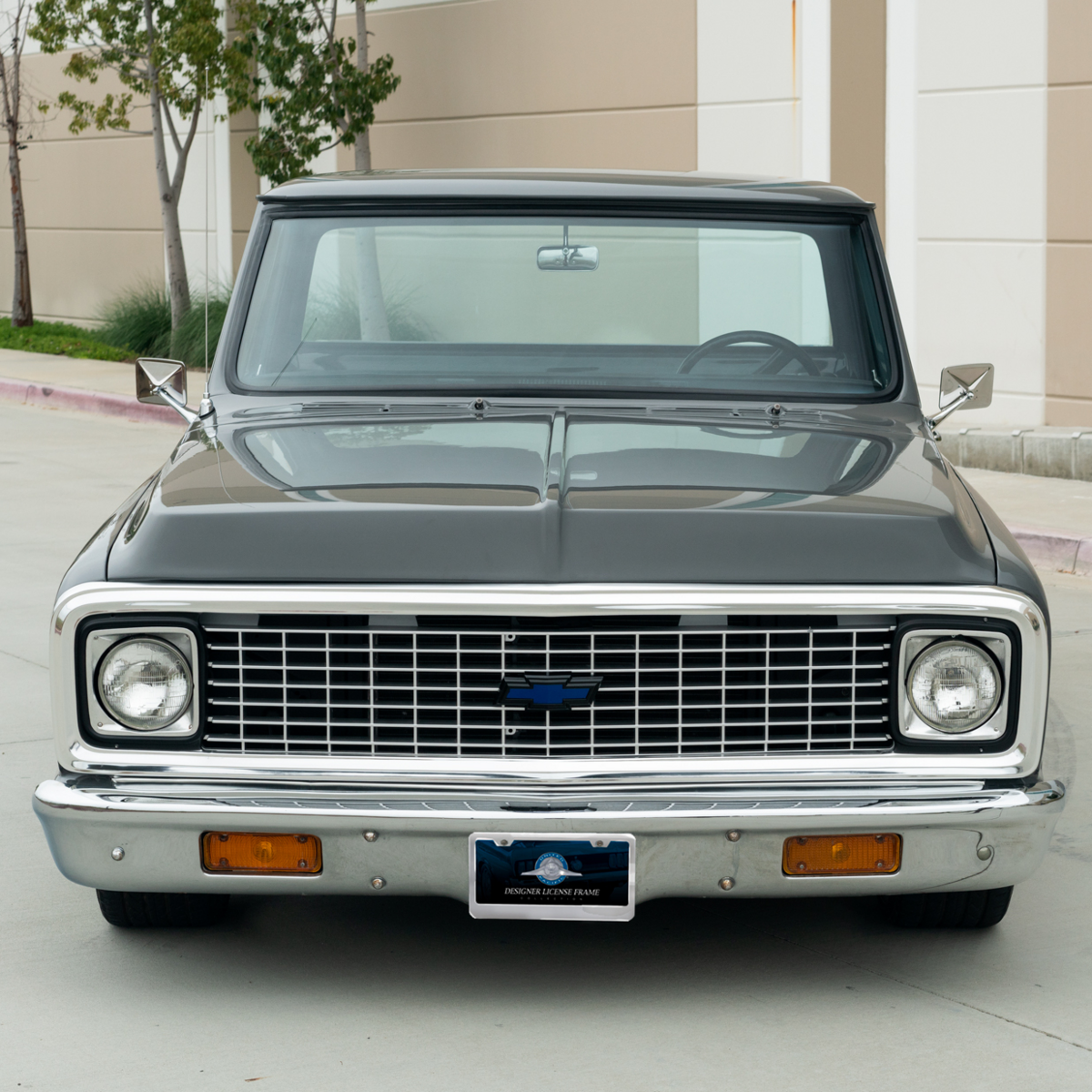 Aluminum Grille Shell Without Insert For 1971-1972 Chevrolet Truck