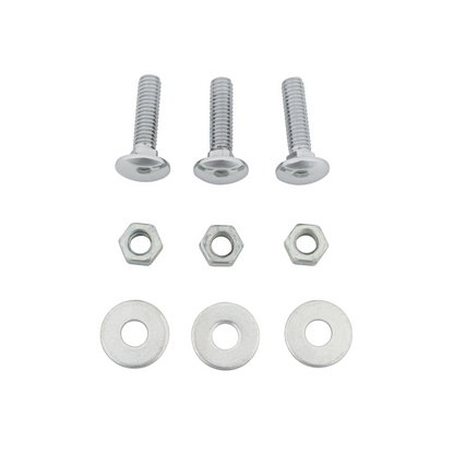4" X 24" Chrome Kwopper Bottom Mud Flap Plate - Bolt Thru