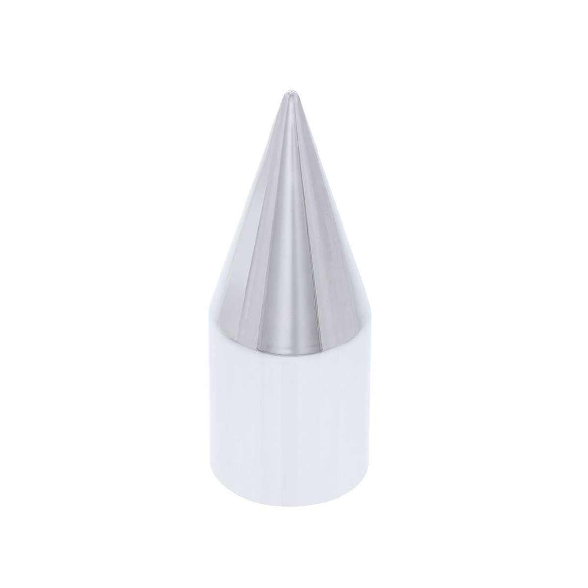 Chrome Spike Nut Cover For 2004-2014 Ford F-150 With OE Steel Wheel - Push-On (Bulk)