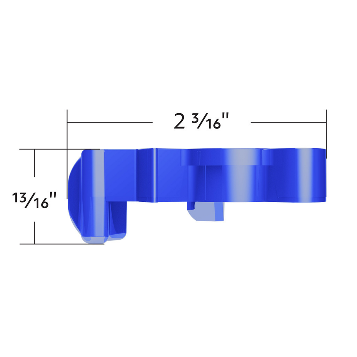Candy Color Plastic Splitter Button For Eaton Fuller 15 Speed Shifter-Indigo Blue