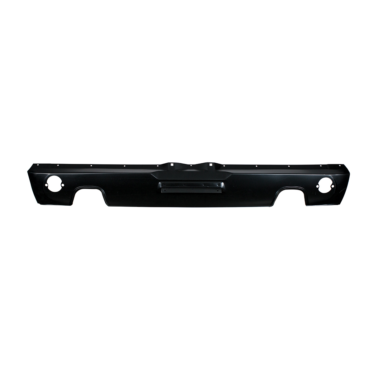 Rear Valance With Backup Light And Dual Exhaust Cutout For 1969-70 Ford Mustang GT