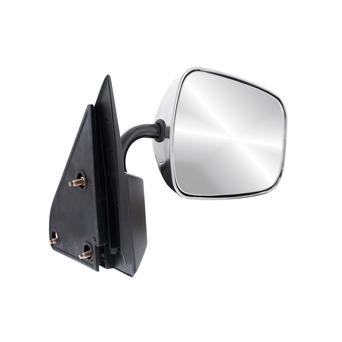 Stainless Steel Door Mirror For 1988-1998 Chevy & GMC Truck - R/H