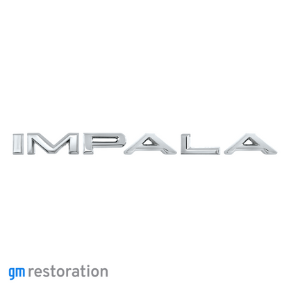 IMPALA Letter Set For 1963 Chevy Impala