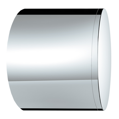 Chrome Plastic Single Hub Design Rear Axle Cover With 33mm Thread-On Nut Covers