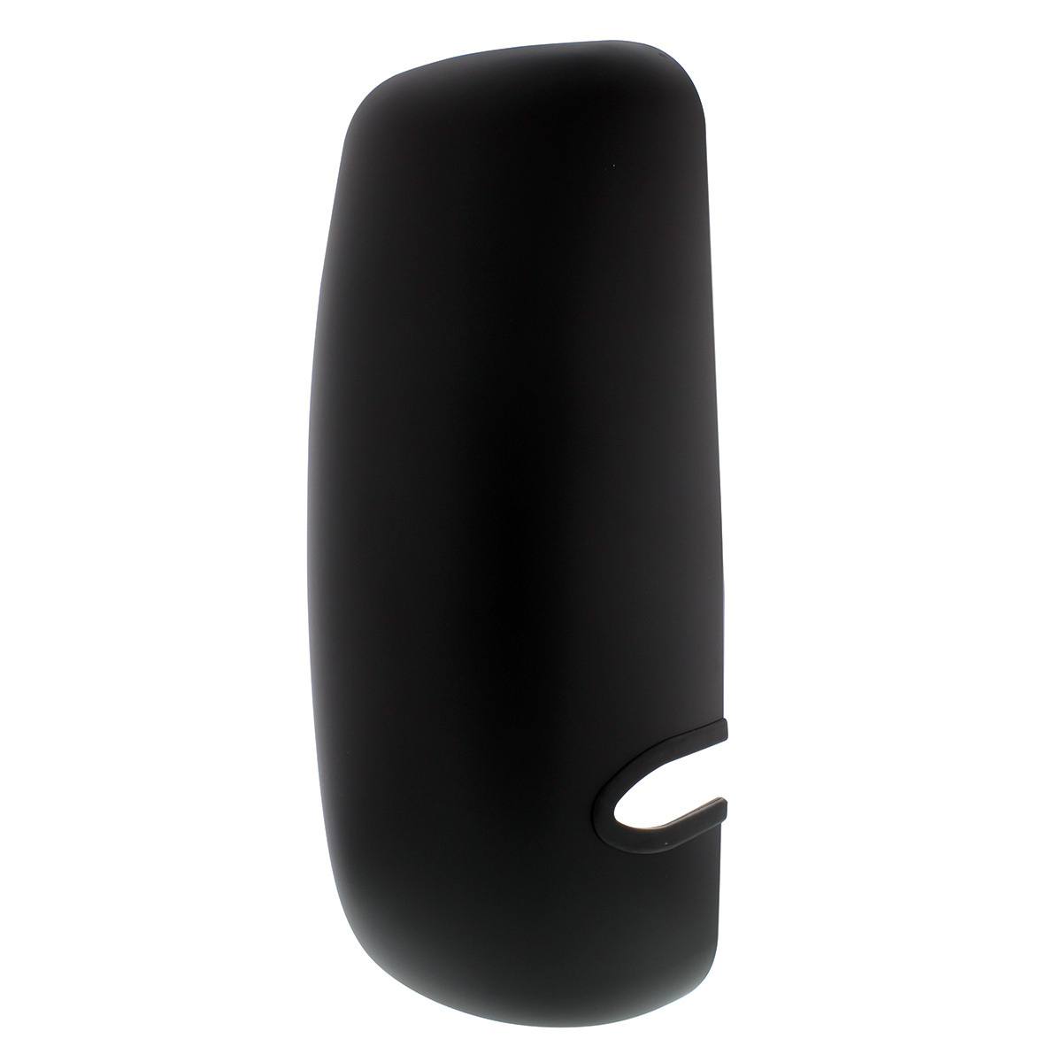 Matte Black Mirror Cover For 1990+ Kenworth T170/T270/T370/T440/T470/T600/T660/T800 - Passenger (Bulk)