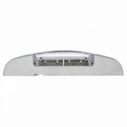 16 LED Reflector Light (Clearance/Marker) With Chrome Bezel - Red LED/Clear Lens