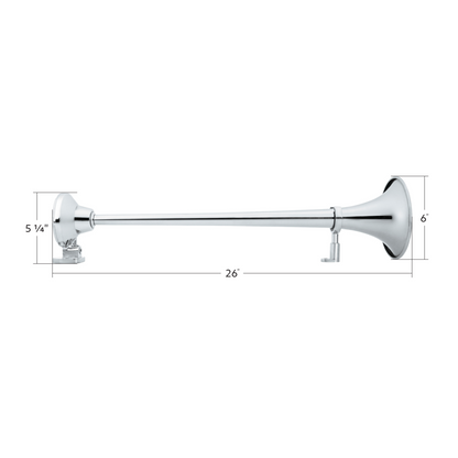 Competition Series 304 Stainless Steel Emergency Tone Horn-26" Length