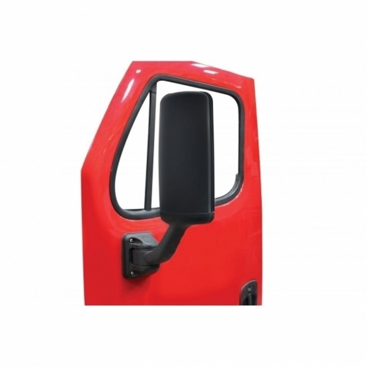Black Mirror Assembly With Heated Mirror For 2008-2017 Freightliner Cascadia - Driver