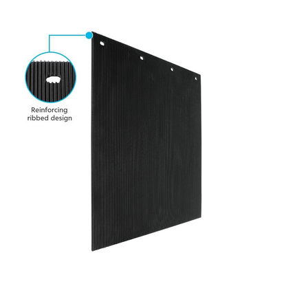 24" X 24" Black PROFLEX Mud Flap