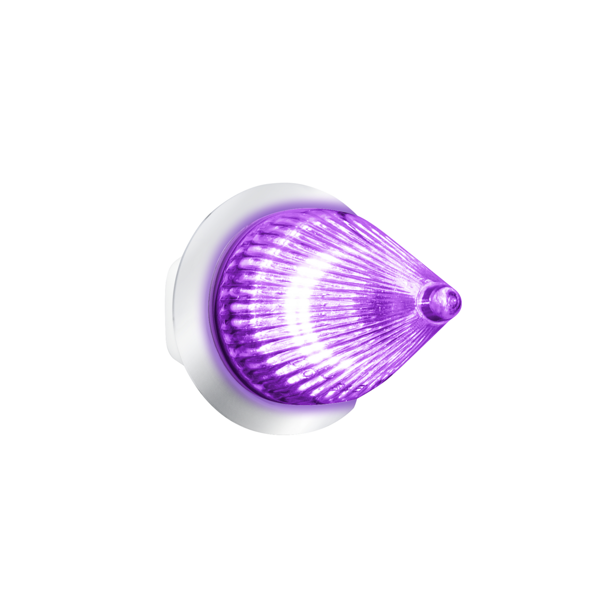 Double Fury 4 LED Dual Function 1-1/8" Spike Light-Amber & Purple LED