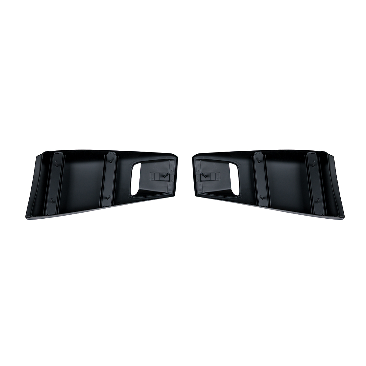 Eleanor Style Upper Qtr Panel Side Scoops For 1967-68 Ford Mustang Fastback (Pair)