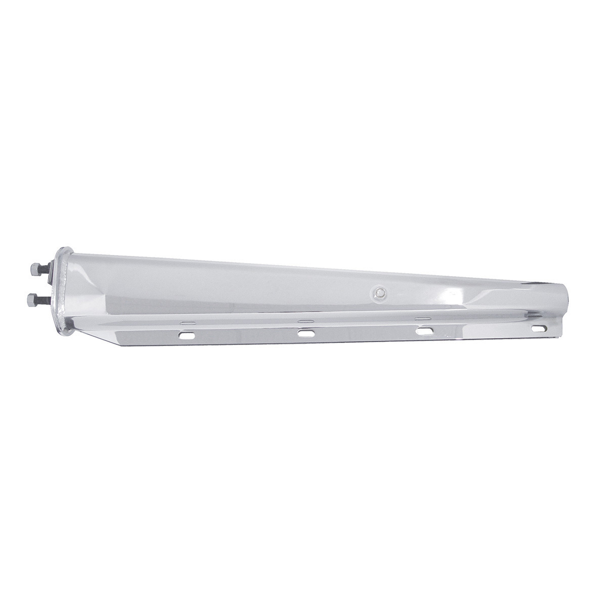 30" 304 Stainless Heavy Duty Mud Flap Hangers - 2.5" Bolt Pattern (Pair)