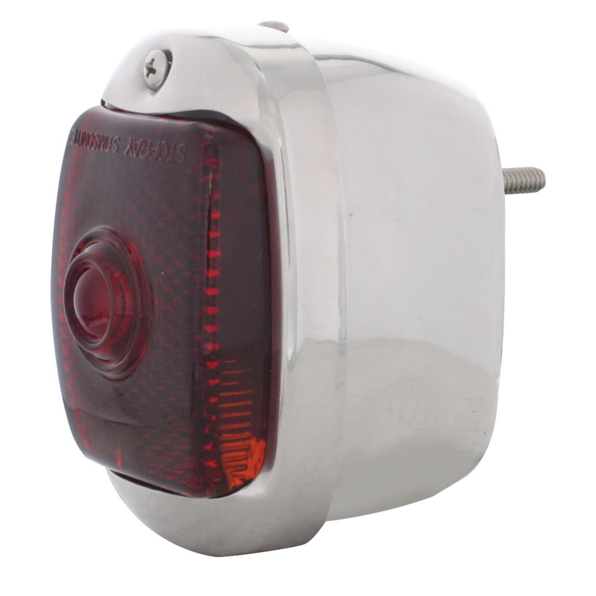 Tail light Assembly With Stainless Steel Housing For 1940-53 Chevy & GMC Truck - R/H