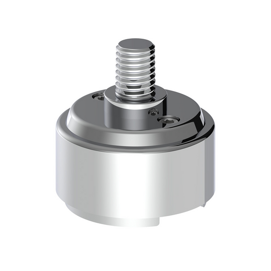 1/2"-13 Thread-On Shift Knob Mounting Adapter For Eaton Fuller Style 9/10 Shifter - Chrome (Bulk)