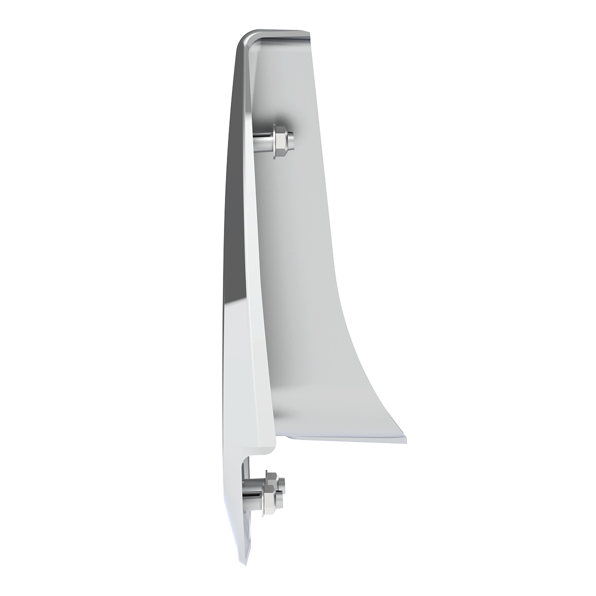 Chrome Plastic Fuel Tank Fairing Trim For 2018-2026 Freightliner Cascadia