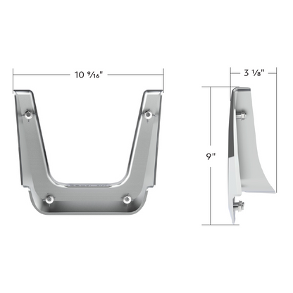 Chrome Plastic Fuel Tank Fairing Trim For 2018-2026 Freightliner Cascadia