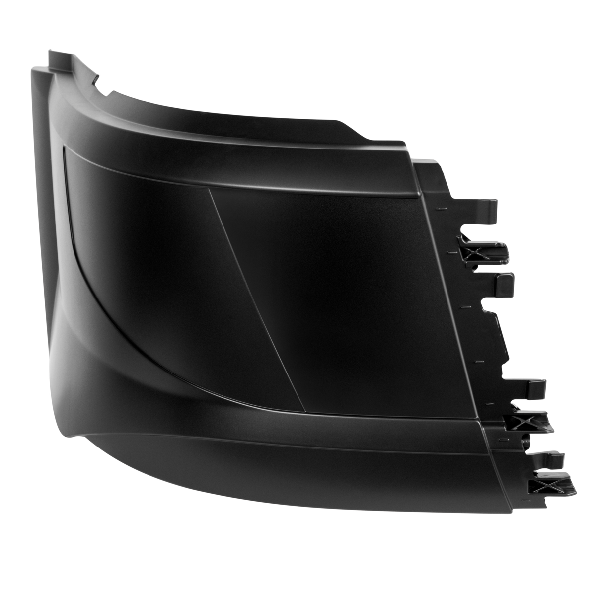 Bumper End Without Fog Light For 2015-2017 Volvo VNL With Aero Style Bumper - Passenger