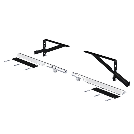 29" 430 Stainless Steel Universal Heavy Duty Half Fender Mounting Arm Kit (Pair)