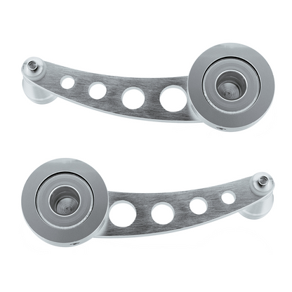 Billet Aluminum Window Crank Handle Kit (2-Pack)